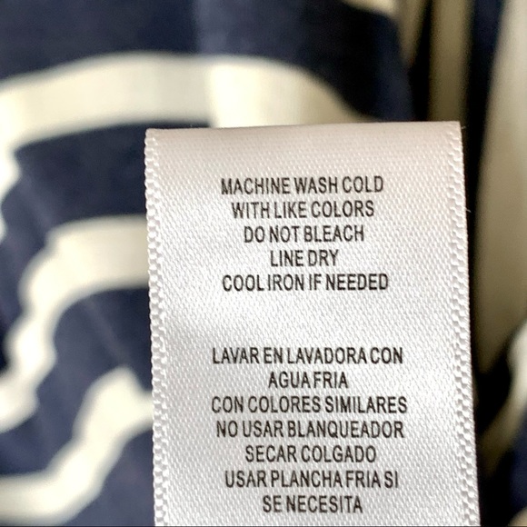 VIOLET WEEKEND Soft Striped Cold Shoulder Dress—M - Picture 9 of 12